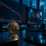 Bitcoin cae bajo 82.000 dólares tras éxodo de ETF